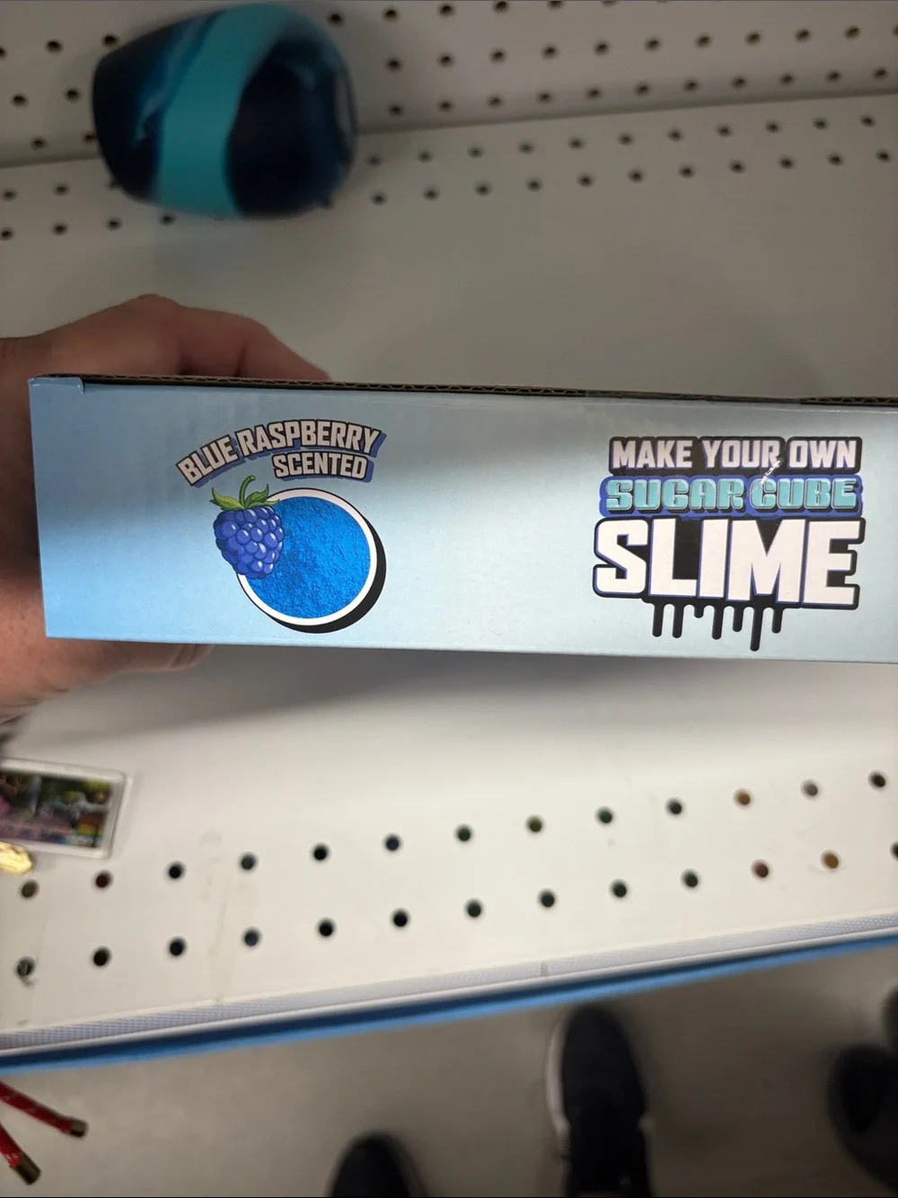 Make Your Own Sugar Cube Slime Kit - Blue Raspberry (Kids Learning Toy)
